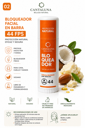 Bloqueador Facial en barra FPS44