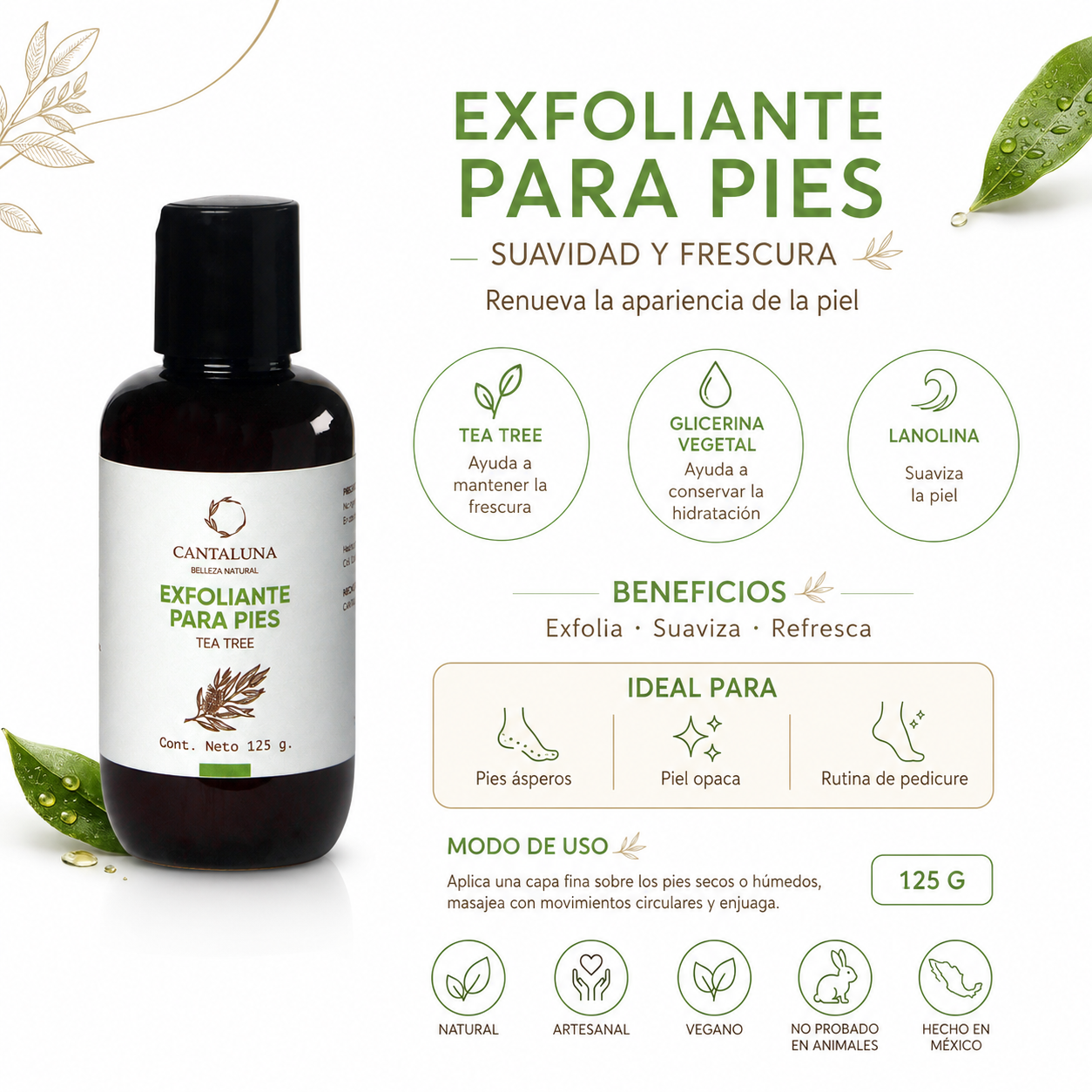 EXFOLIANTE PARA PIES