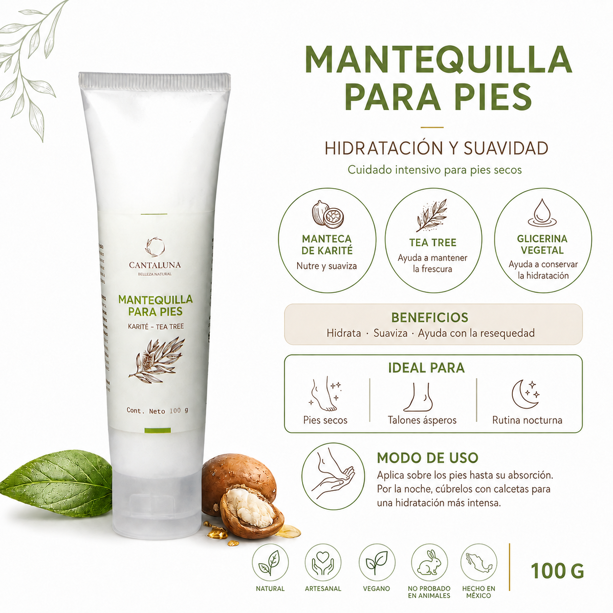 MANTEQUILLA PARA PIES