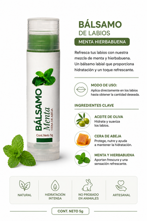 BÁLSAMO MENTA HIERBABUENA