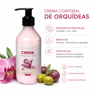 CREMA CORPORAL ORQUÍDEAS 250 ML