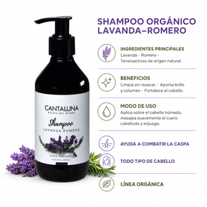 SHAMPOO LAVANDA-ROMERO