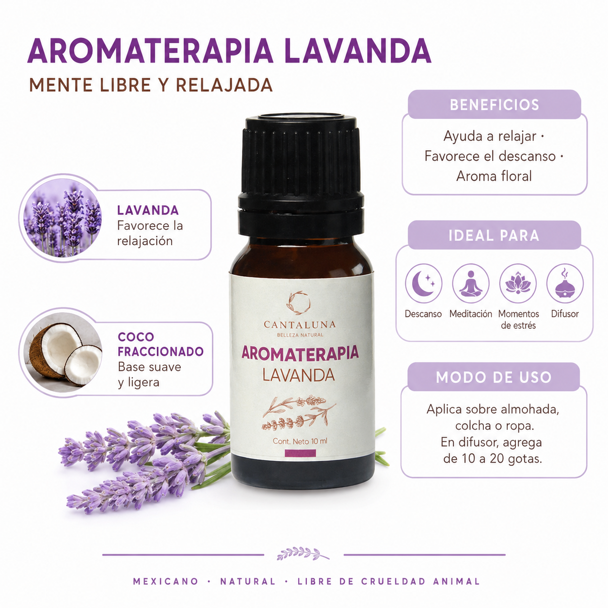 AROMATERAPIA LAVANDA