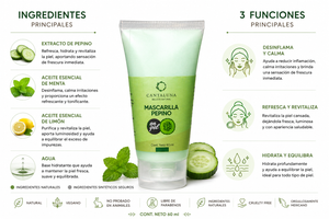 MASCARILLA PEPINO
