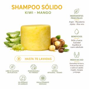 SHAMPOO SÓLIDO KIWI/MANGO