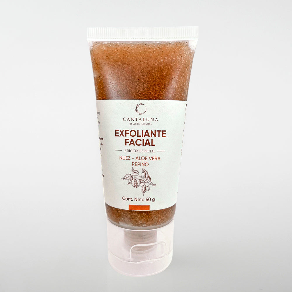 EXFOLIANTE DE NUEZ PARA ROSTRO