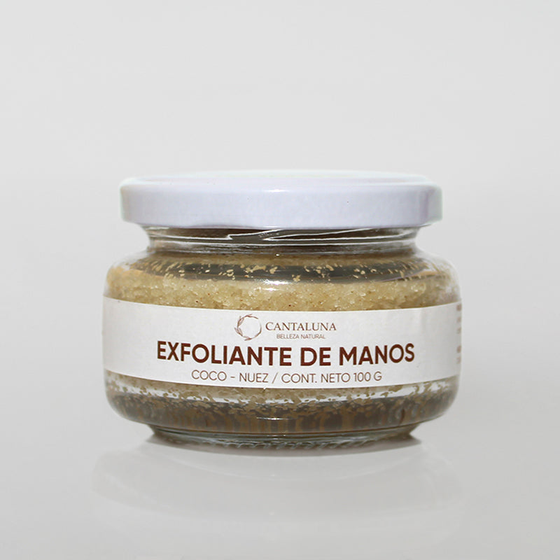 EXFOLIANTE PARA MANOS DE COCO Y NUEZ